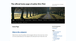 Desktop Screenshot of ericflint.net